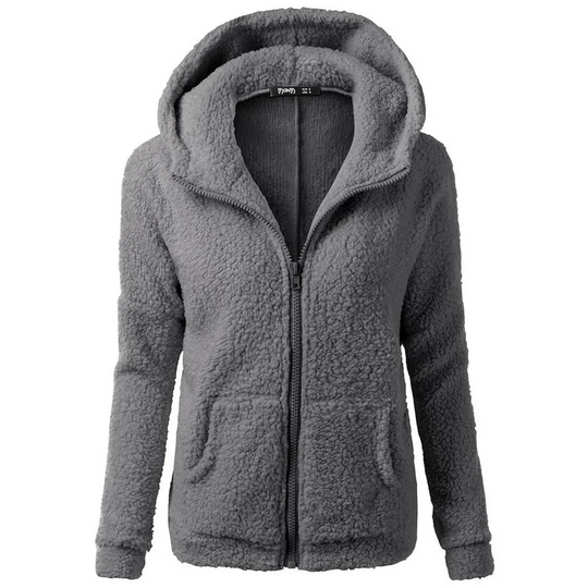 Heidi-Mode | Fleece Westen Damen mit Reißverschluss und Taschen Warme Freizeitjacke