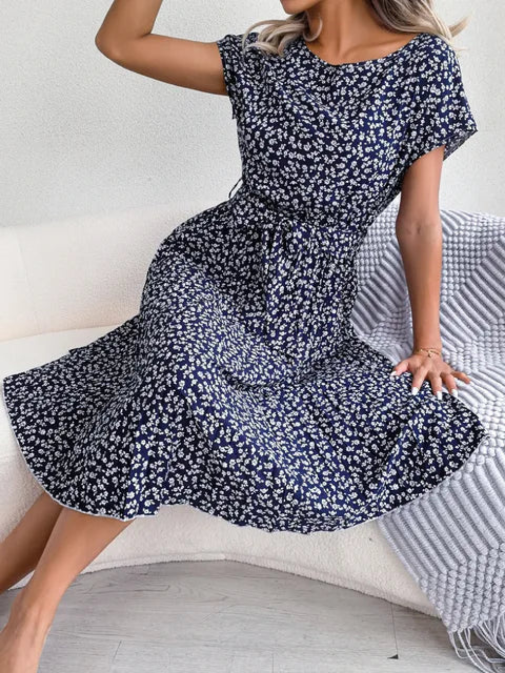 Heidi-Mode | Luftige Elegante Sommerkleid für Damen