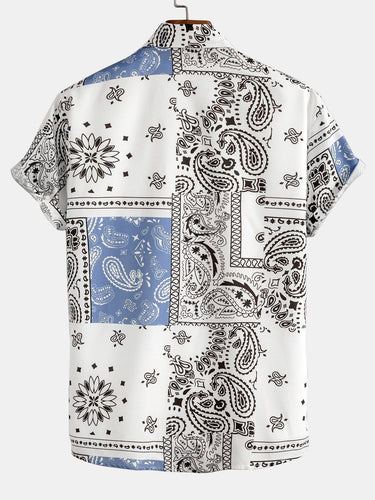 Print Button Up Hemd #Zufälliges Muster Design#