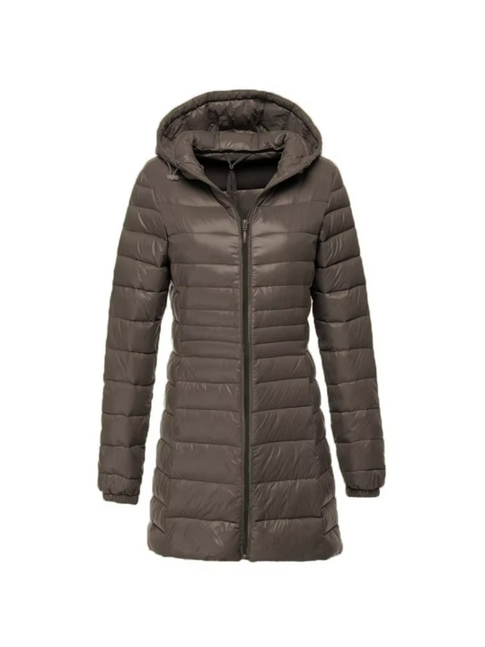 Heidi-Mode | Lang geschnittene Steppjacke