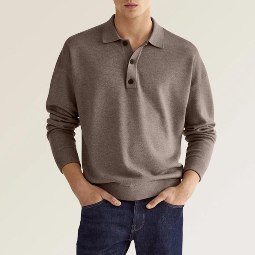 Heidi-Mode | Langärmeliges Poloshirt