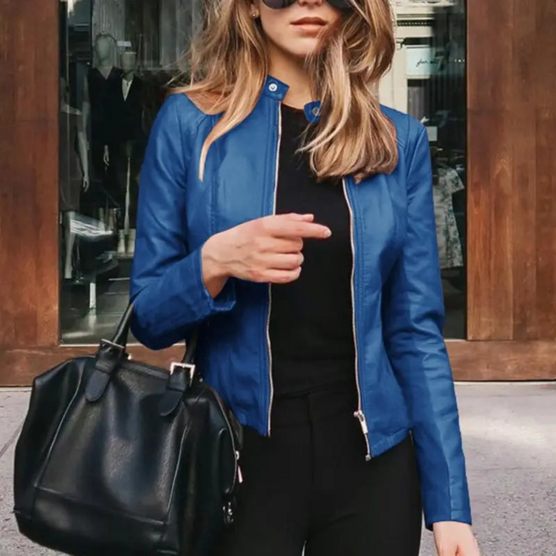 Heidi-Mode | Damen Leder Motorradjacke