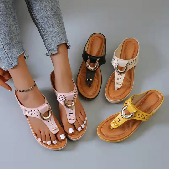 Heidi-Mode | Leichte Bequeme Sandalen für Damen