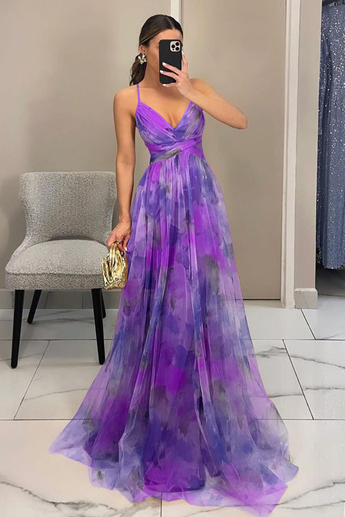 Heidi-Mode | Enchant My Love Print Maxi Kleid