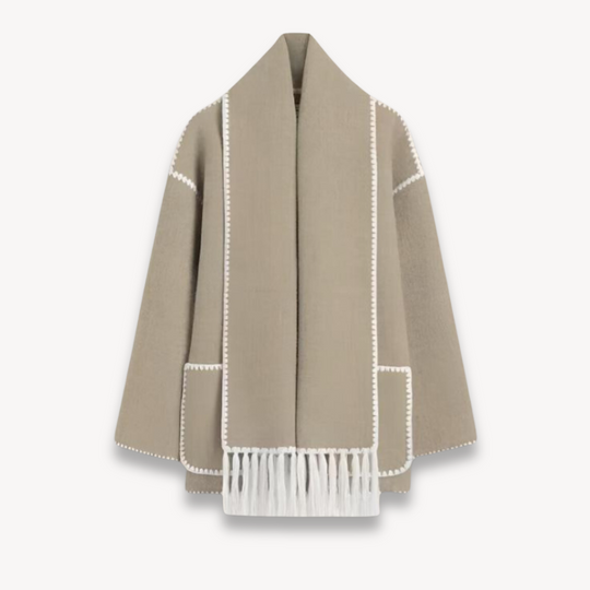 Heidi-Mode | Winterjacke mit Schal für Frauen