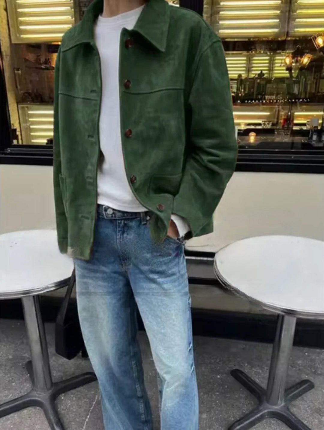 Heidi-Mode | Vintage-Wildlederjacke