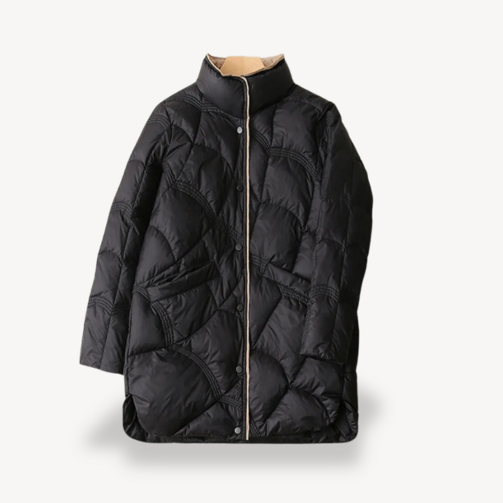 Heidi-Mode | Gestepptes Daunen-Pufferjacke Damen