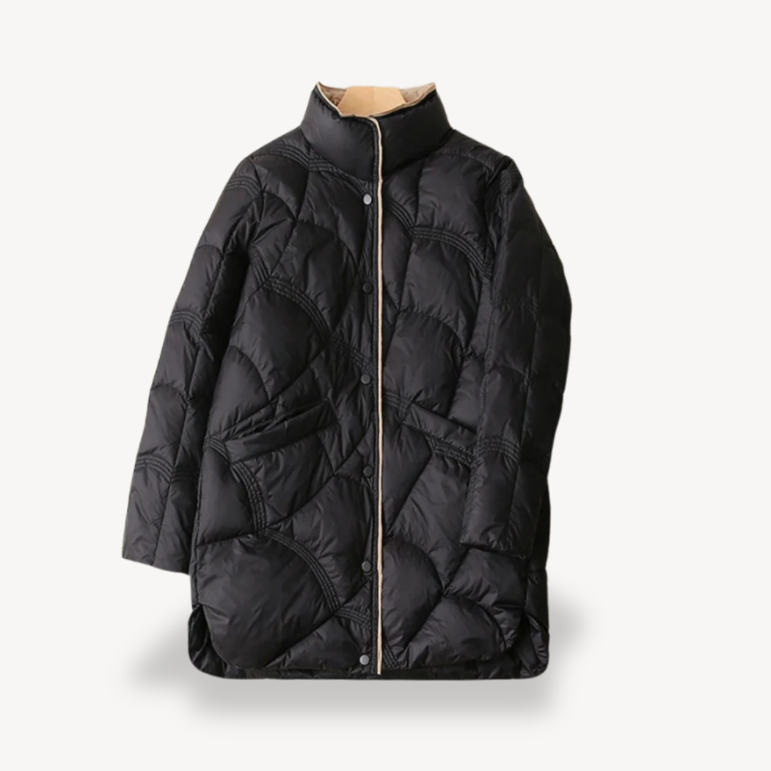 Heidi-Mode | Gestepptes Daunen-Pufferjacke Damen