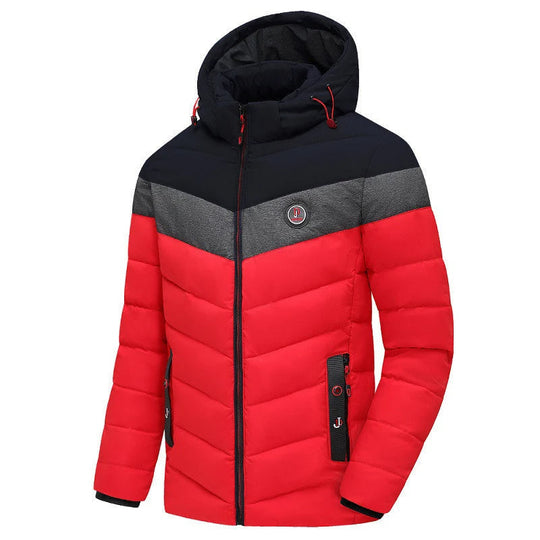 Bequemer Parka mit Kapuze