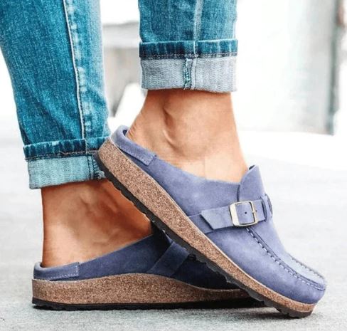 Heidi-Mode | Damen Slipper mit Orthopädischem Design