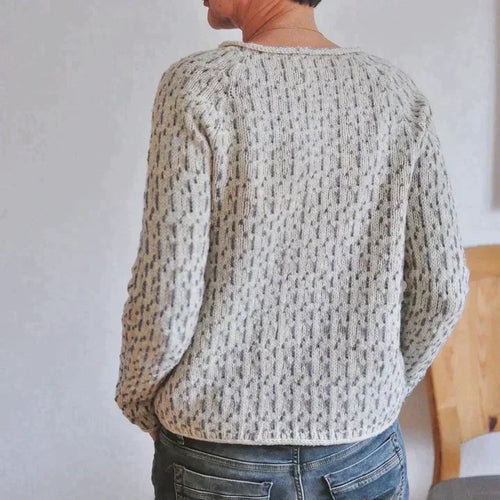 Elegante graue Pullover