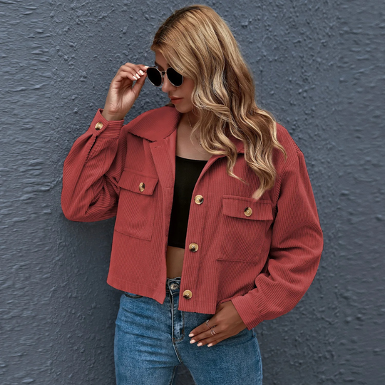 Heidi-Mode | lässige Cordjacke