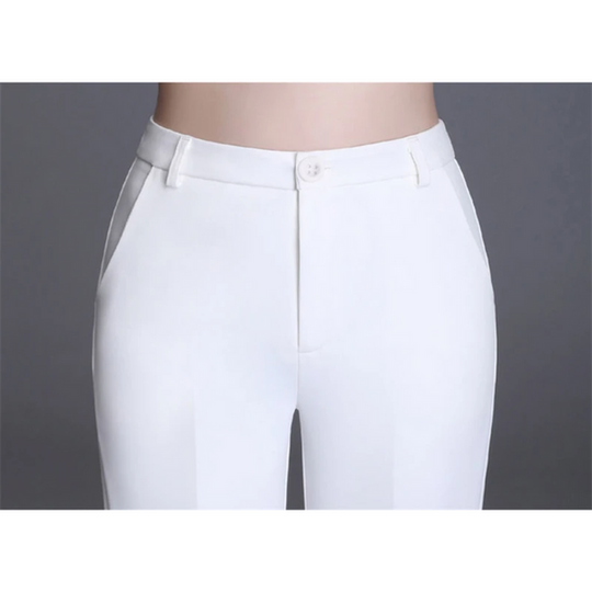 Heidi-Mode | Elegante Enganliegende Hohe Taille Flared Hosen
