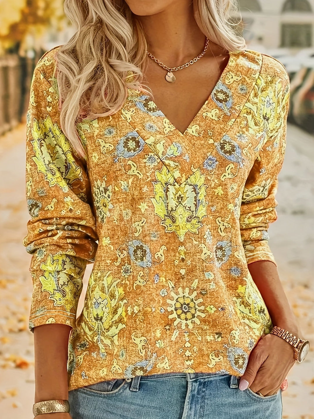 Heidi-Mode | Große Größen Boho Top für Damen