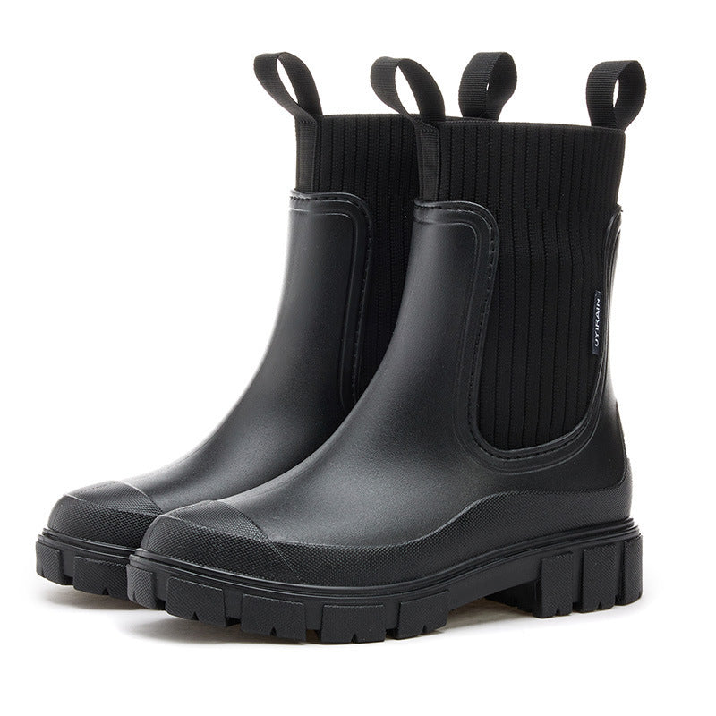 Heidi-Mode | Gummistiefel - Wasserdicht mit Antirutschsohle, Perfekt für Regenwetter
