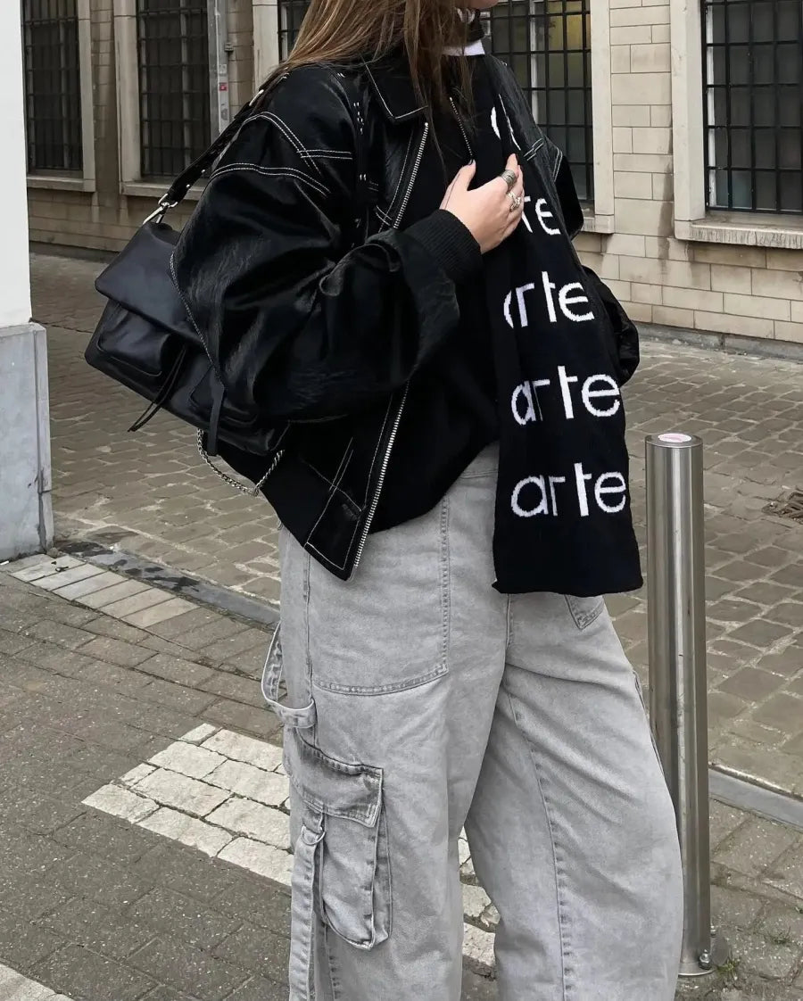– übergrobe jacke