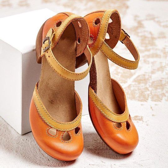 Orthopedic Low-Heel Sandals