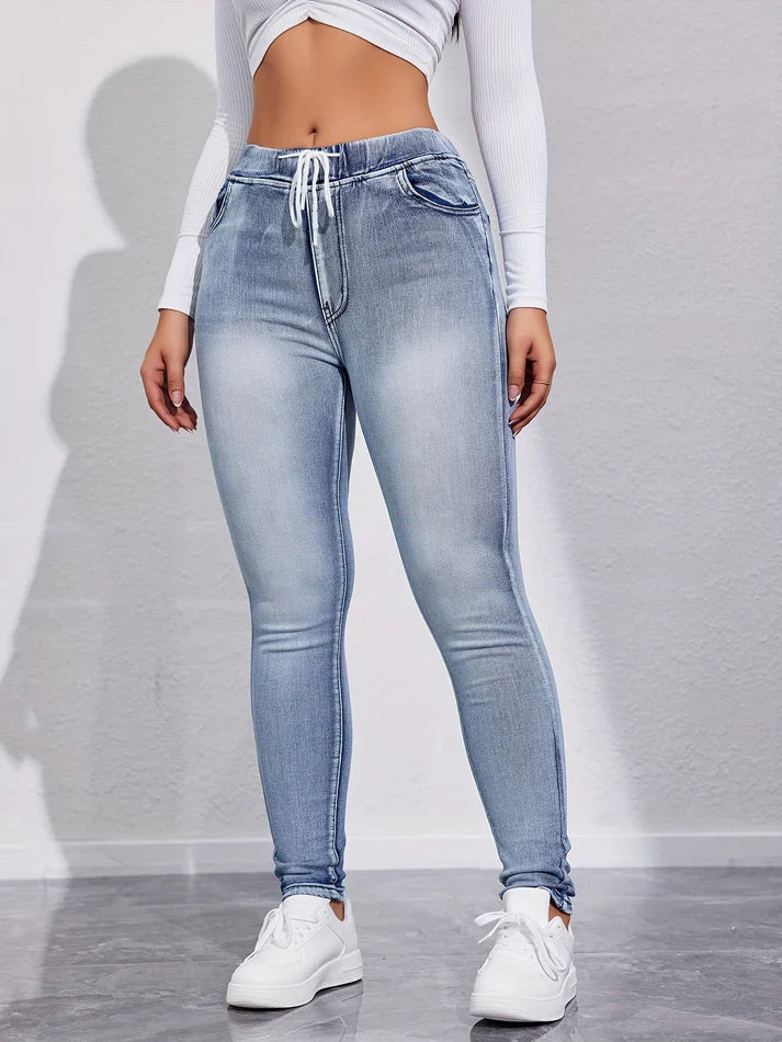 Heidi-Mode | Bequeme Jeans mit Kordel