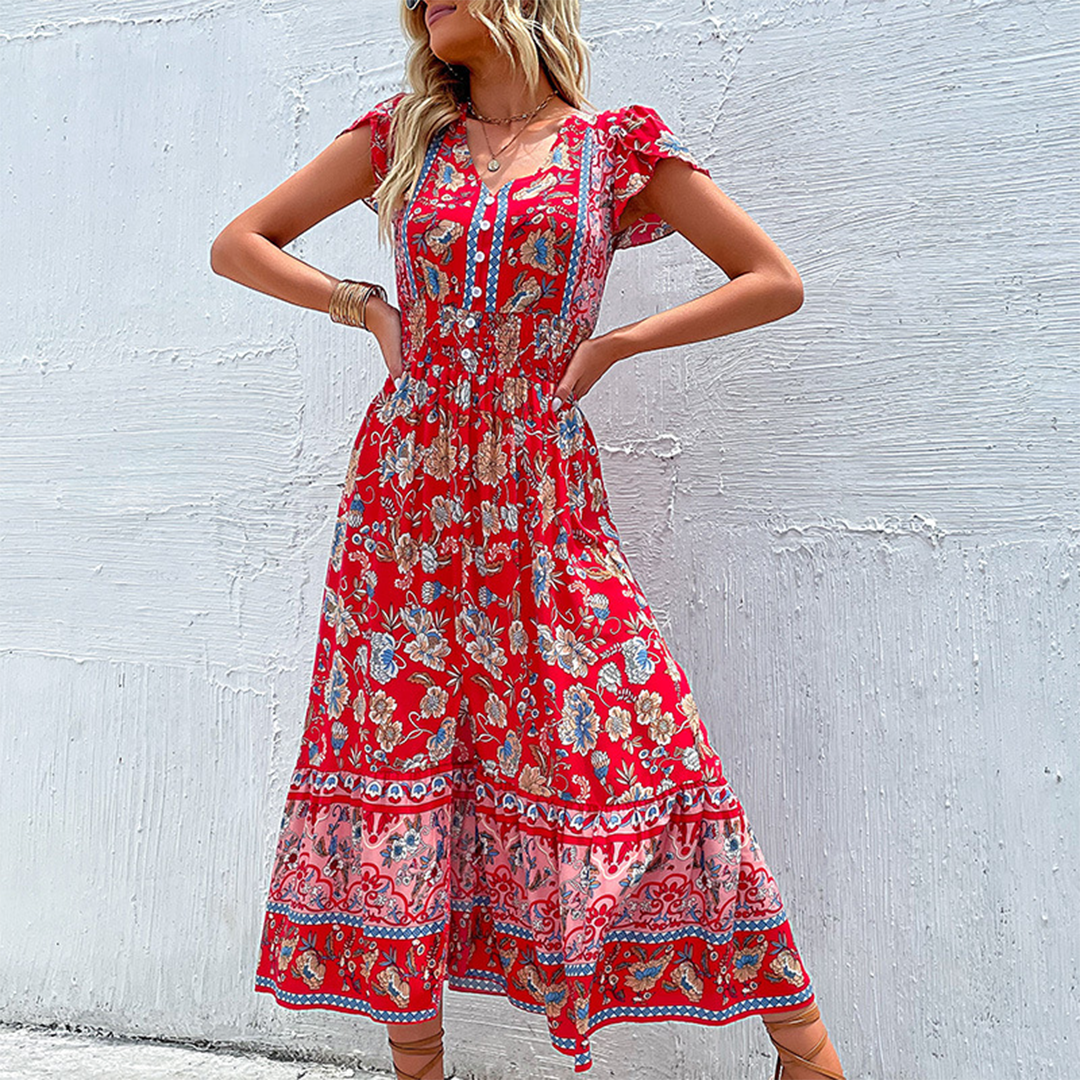 Boho-Kleid für den Sommer