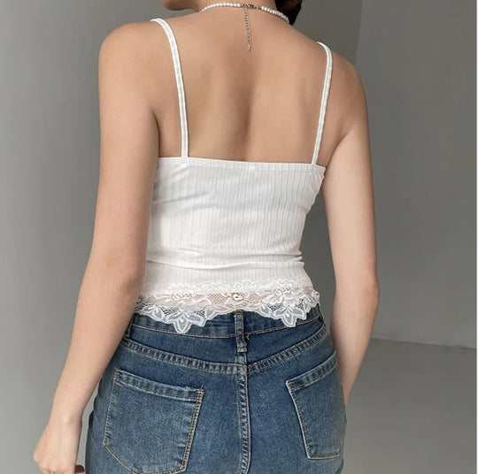 Heidi Mode | Weste aus Spitze