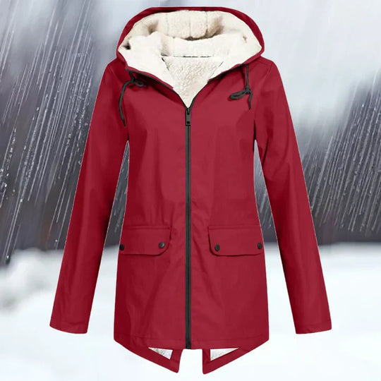 Heidi-Mode | Coupe-Vent Et Imperméable Simple Avec Capuche Et Épaississement