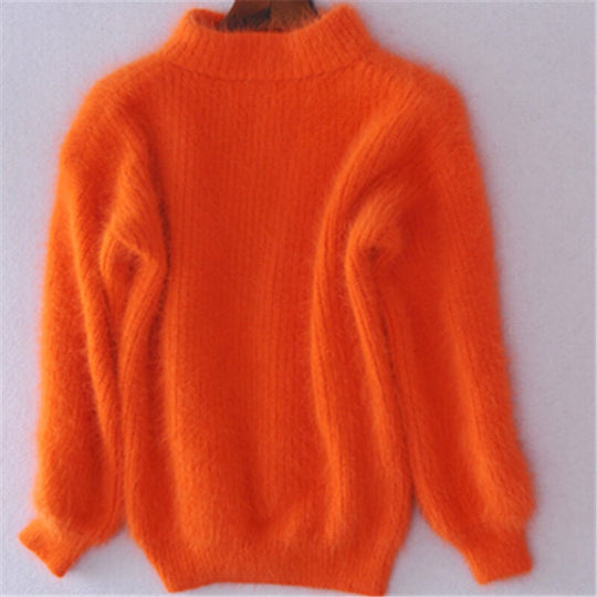 Heidi-Mode | Locker Gestrickter Pullover aus Wolle