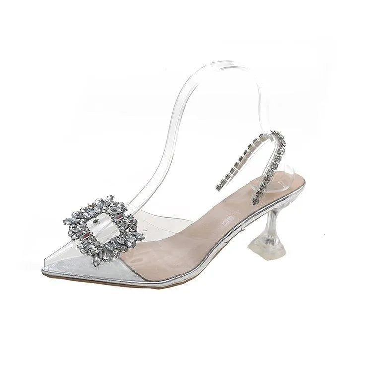 Heidi-Mode | Damen Pumps mit Strass
