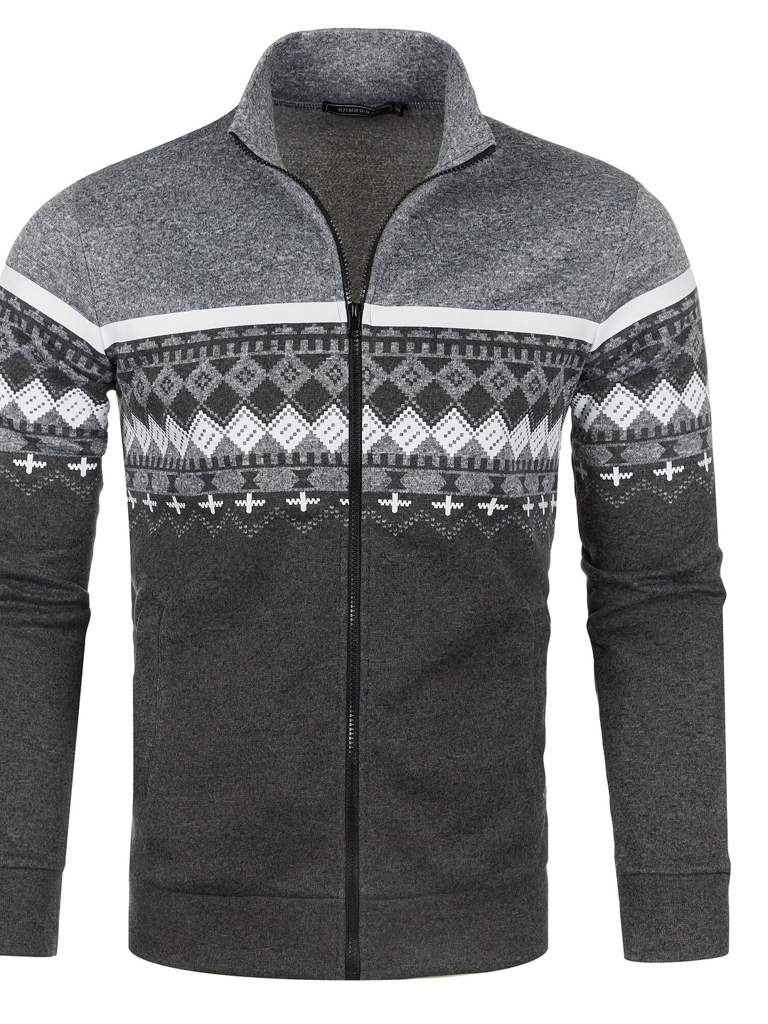Heidi-Mode | Warmer Pullover mit Reißverschluss für Herren