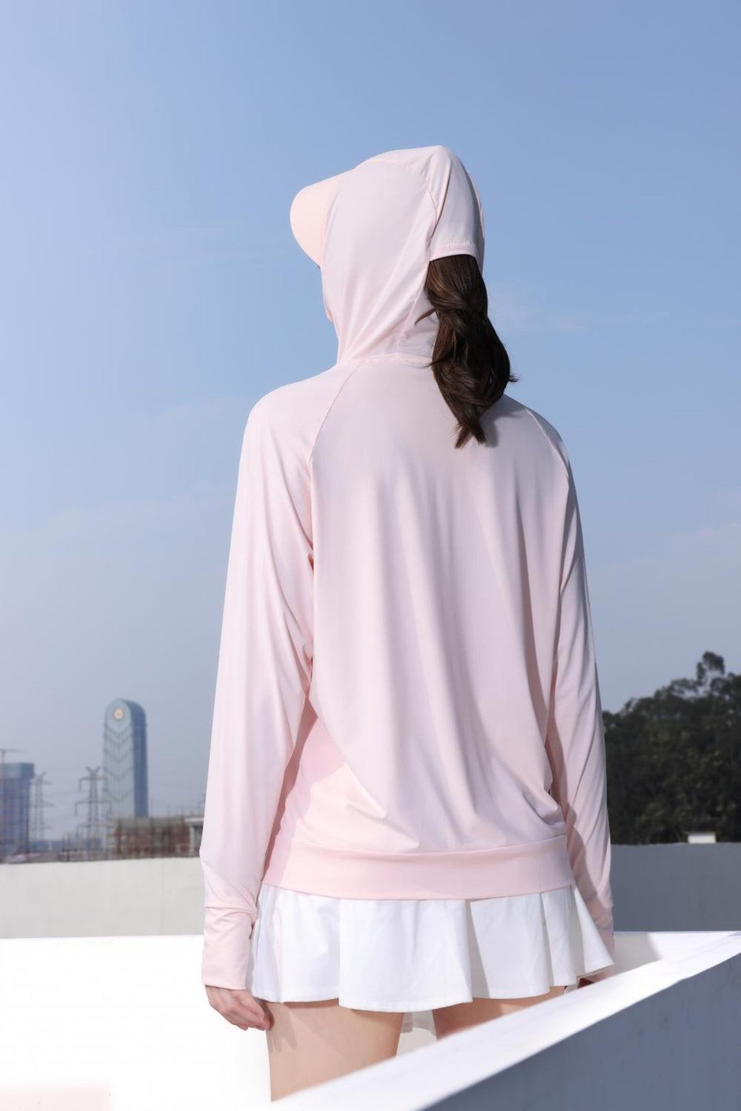 Heidi Mode | Eisempfindliche bakteriostatische und milbenentfernende Sonnenschutzkleidung mit Sonnenschutzmaske