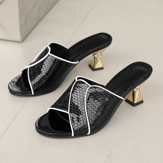 Heidi-Mode | High Heels Sandalen Elegante Schuhe für Sommer und Abend