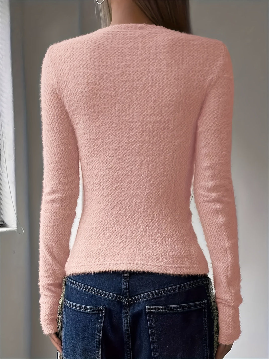 Heidi-Mode | Langarm Strickoberteil für Frauen Melissa