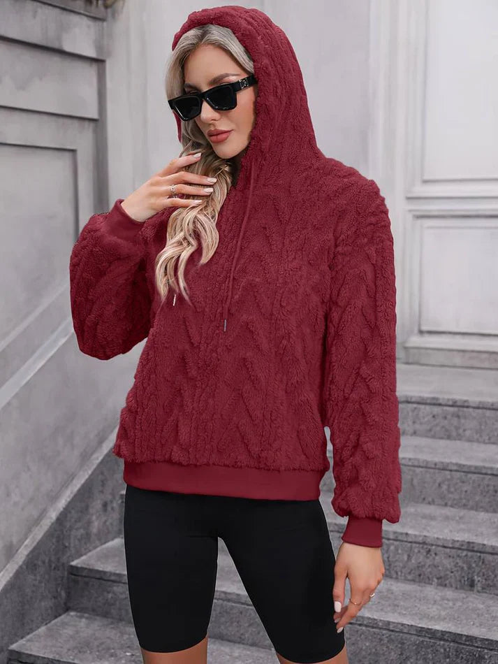 Heidi-Mode | Kapuze Weicher Pullover