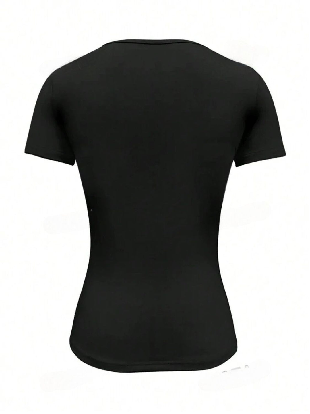 Heidi-Mode | Rundhalsausschnitt Kurzarm T-Shirt
