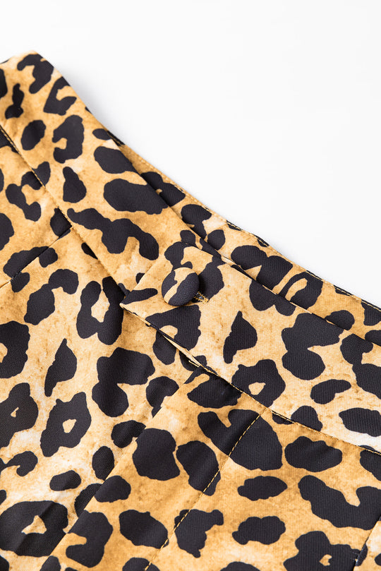 Hose Mit Leoparden-Tiermuster