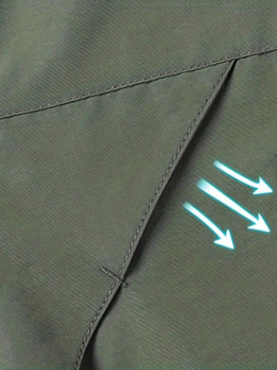 Heidi-Mode | Wasser und Winddichte Herren Outdoor Jacke für Alle Aktivitäten
