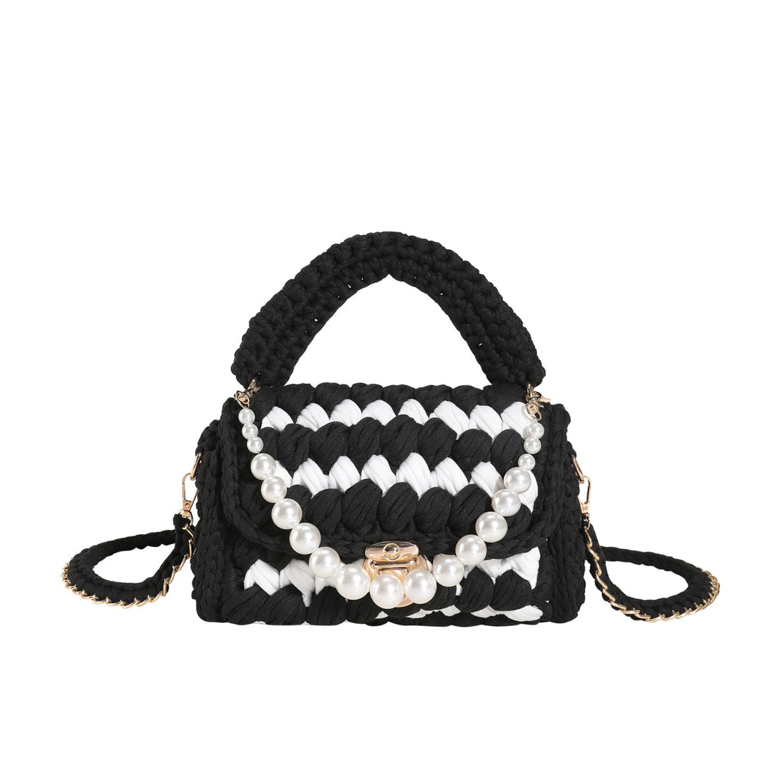 Regenbogen - Gehäkelte Handtasche