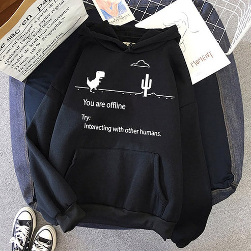 Heidi-Mode | Dinosaurier Kapuzenpulli