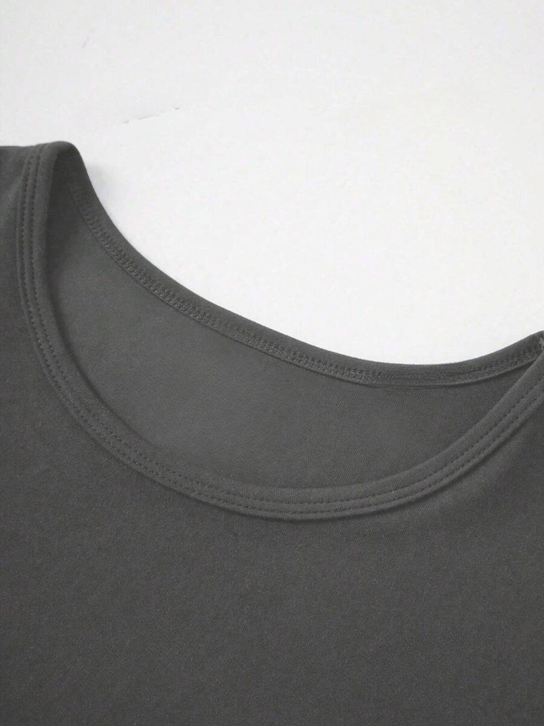 Heidi-Mode | Rundhalsausschnitt Kurzarm T-Shirt
