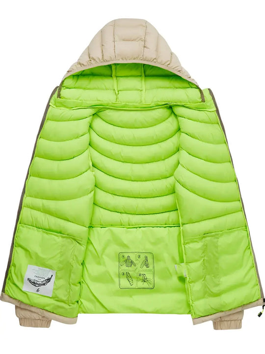 Heidi-Mode | Wattierte Jacke mit Stehkragen