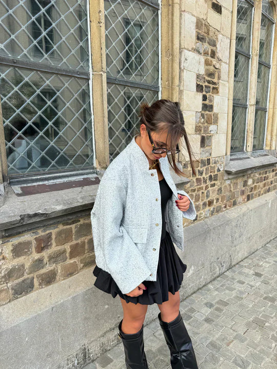 Heidi-Mode | Pailettenbomberjacke