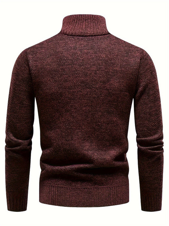 Heidi-Mode - Lässiger Pullover mit Reißverschluss für Herren