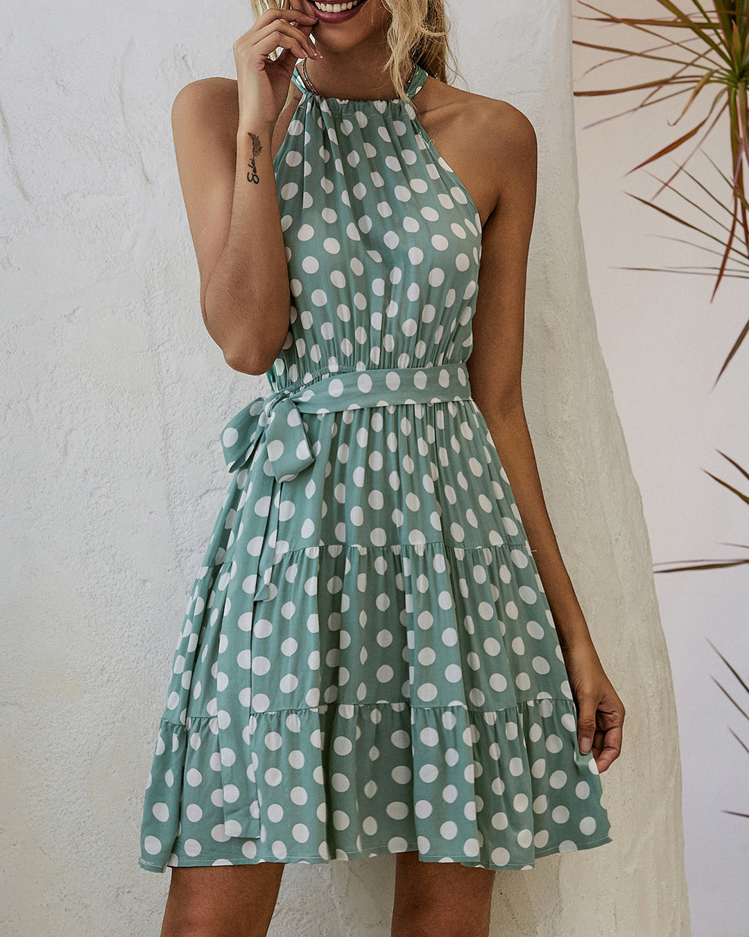 Juniper | Sommerkleid mit Polka Dot Print