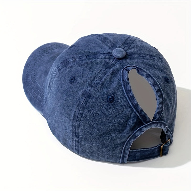 Heidi-Mode | Pferdeschwanz Baseballcap mit Atmungsaktivem Komfort und Uv Schutz