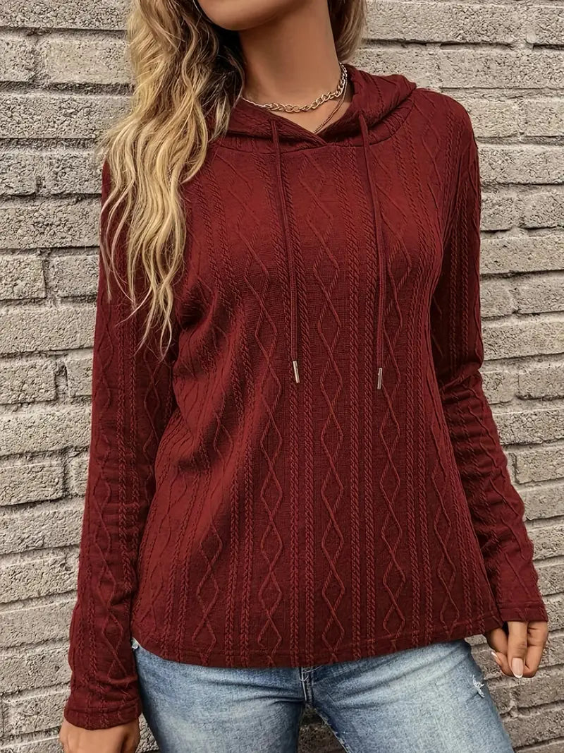 Kapuzenpullover mit Kordelzug