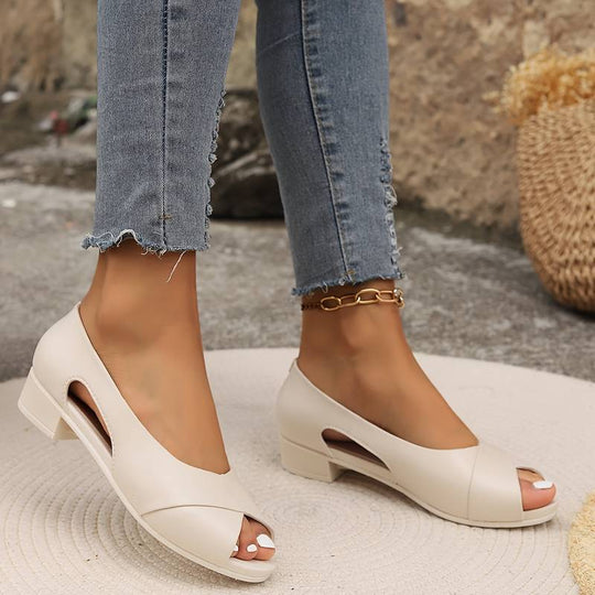 Heidi-Mode | Elegante Orthopädische Hackensandale