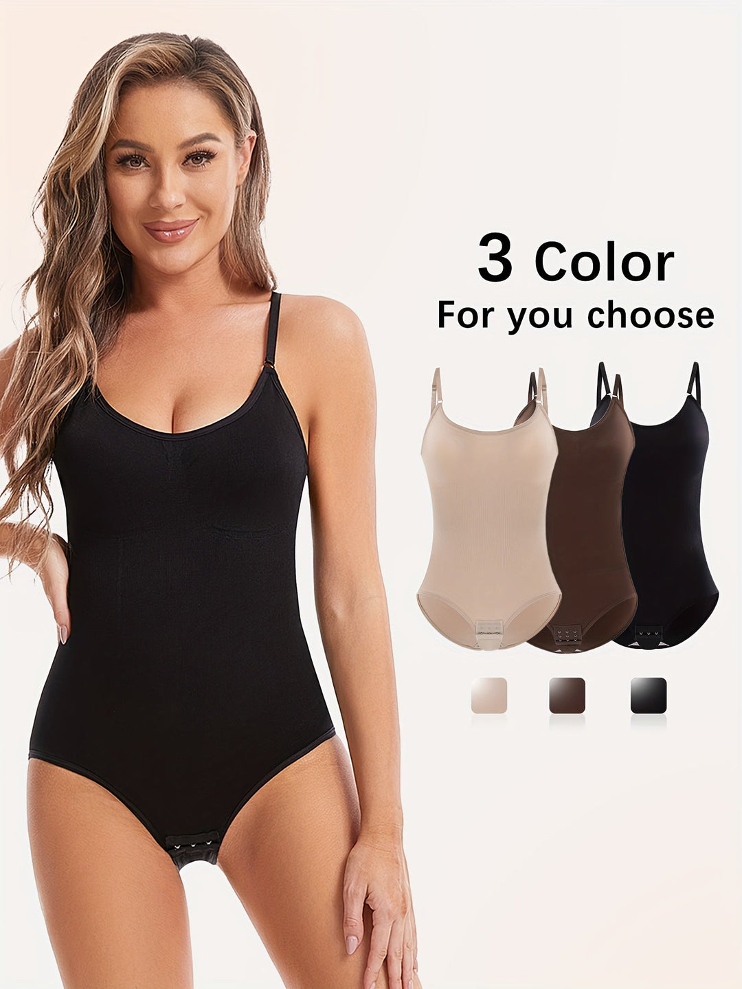 Heidi-Mode | Pack Nahtlose Figurformende Bodysuits für Damen