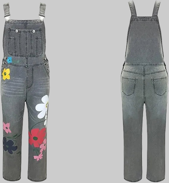 Heidi-Mode | Ärmelloser Denim-Overall