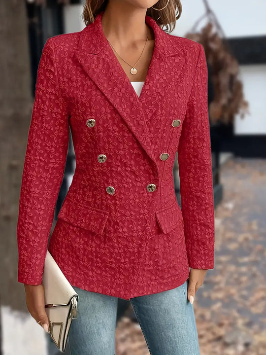 Heidi-Mode | Stilvoller Zweireihiger Blazer