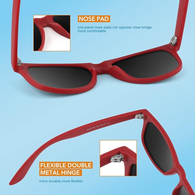 Heidi-Mode | 80Er Retro Polarisierte Sonnenbrille