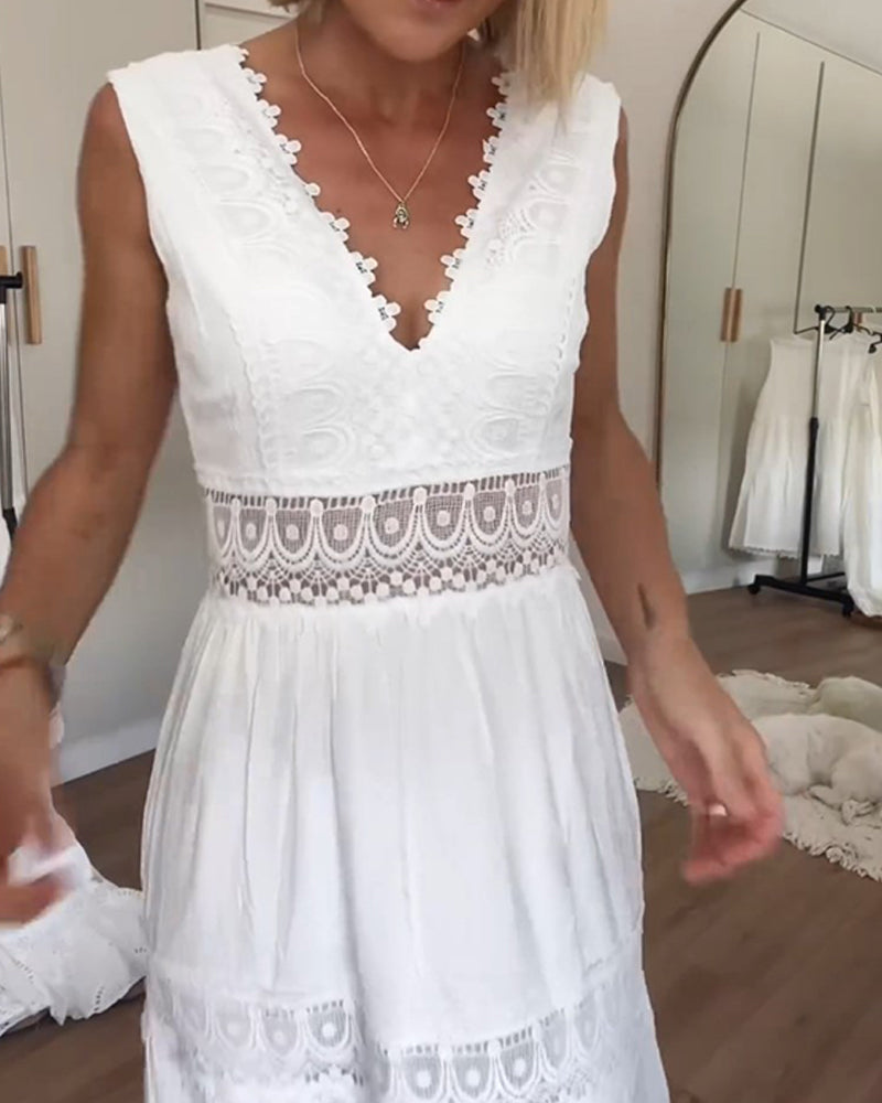 Heidi-Mode | Spitze Boho Kleid